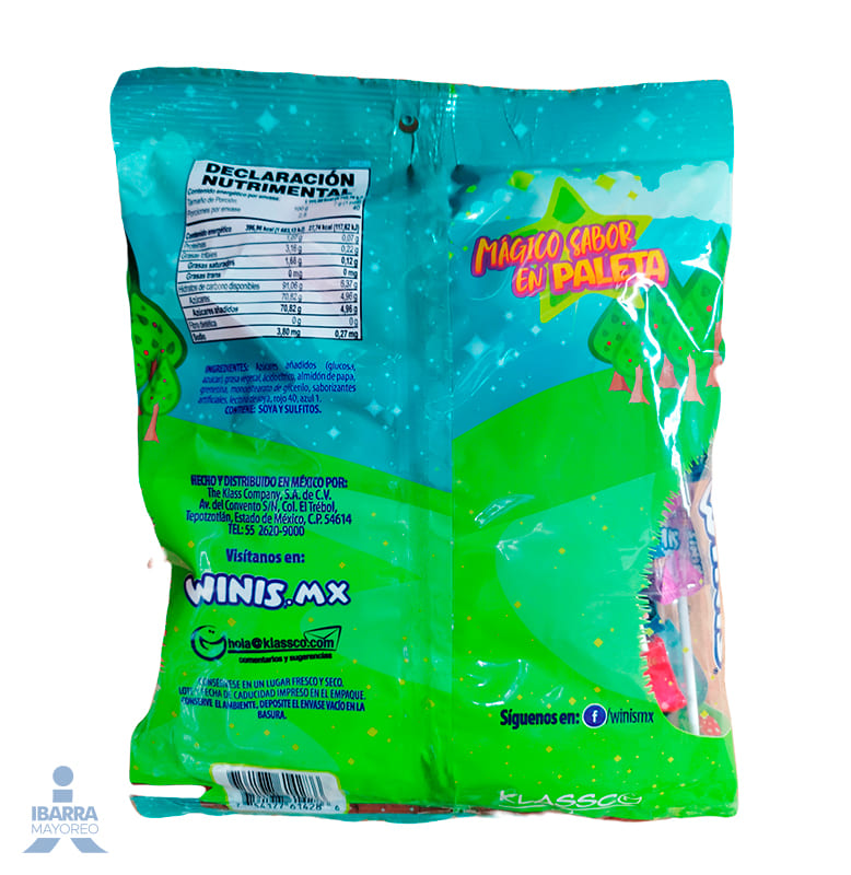 Paleta Winis Bosque Mágico 40 pzas.
