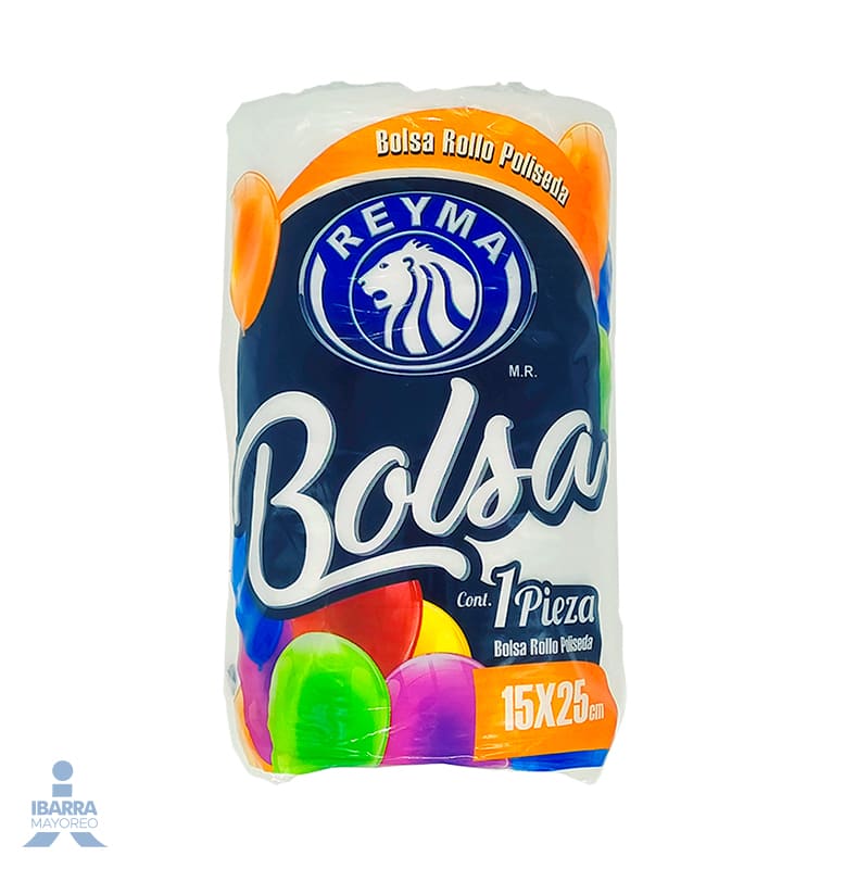 Bolsa Poliseda Reyma 15x25 1 Rollo