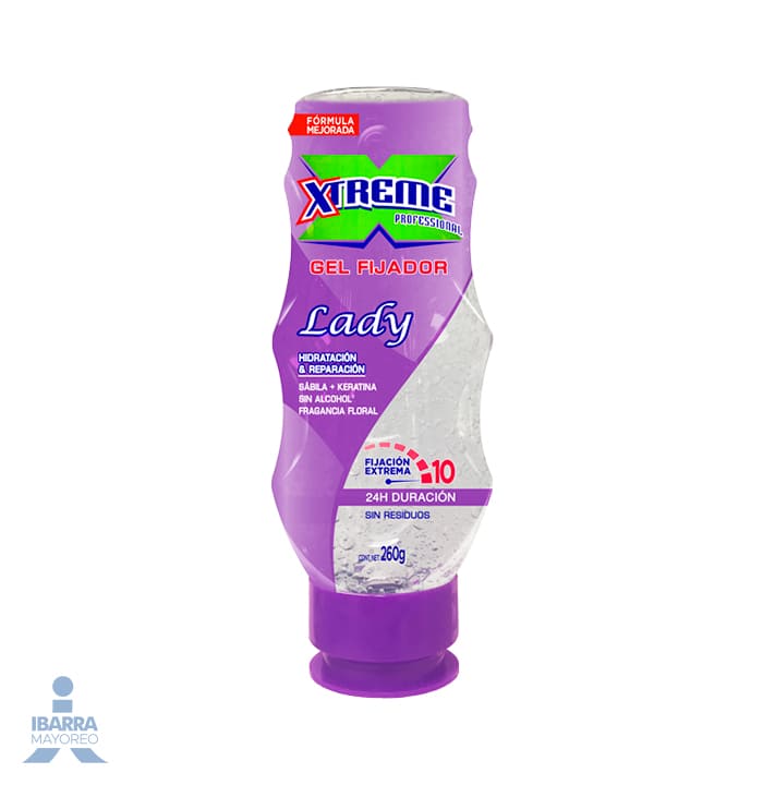 Gel Xtreme Lady Transparente 260 g