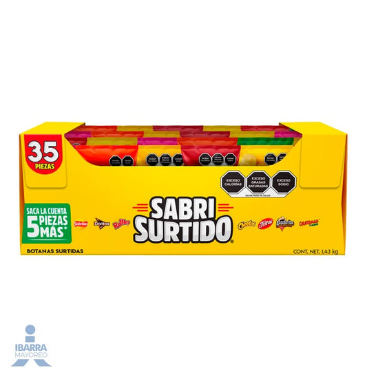 Sabritas Sabrisurtido 35 pzas.