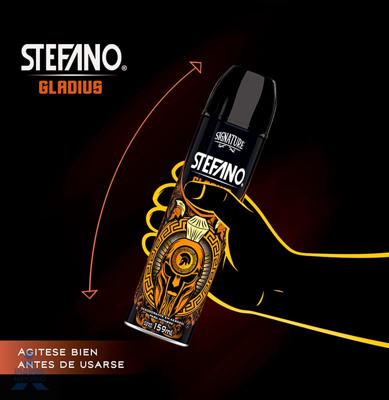 Desodorante Stefano Gladius Aerosol 113 g