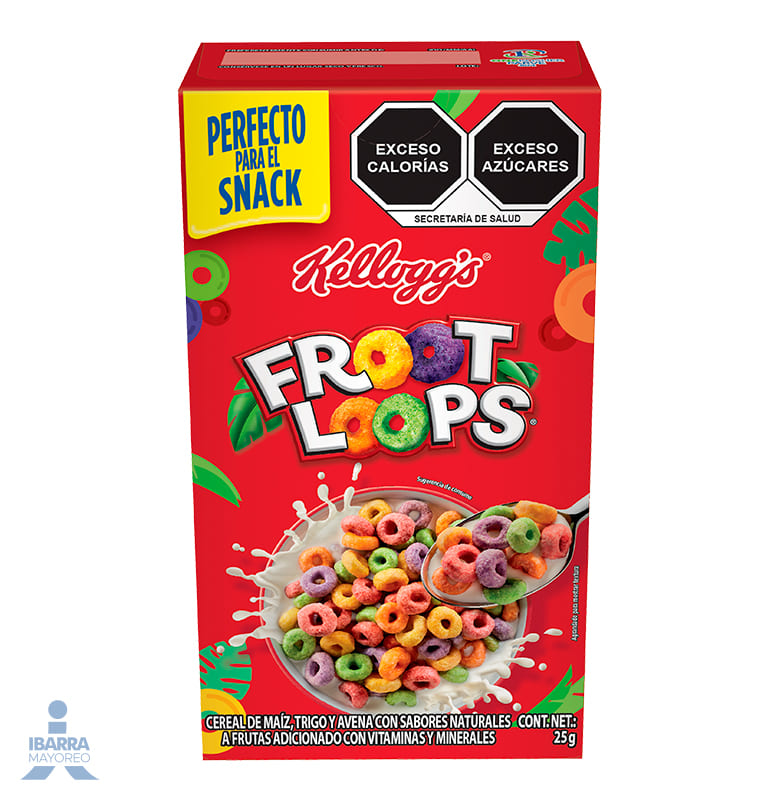 Cereal Kelloggs Froot Loops 25 g