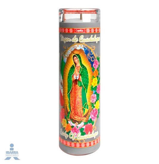 Veladora Capilla Virgen de Guadalupe