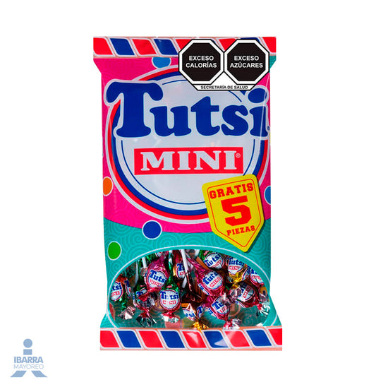 Paleta Tutsi Mini Pop Surtido 52 pzas.