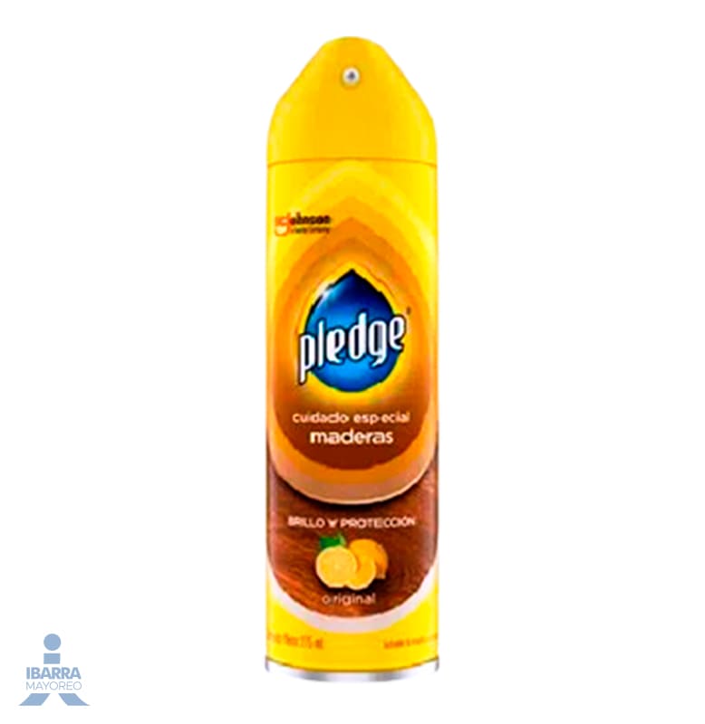 Limpiador Pledge Maderas Original Aerosol 275 ml