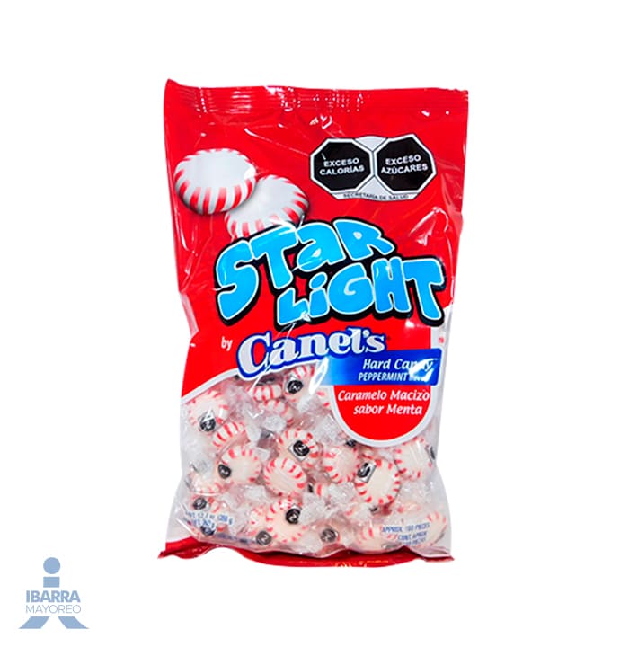 Caramelo Star Light Menta by Canels 100 pzas.