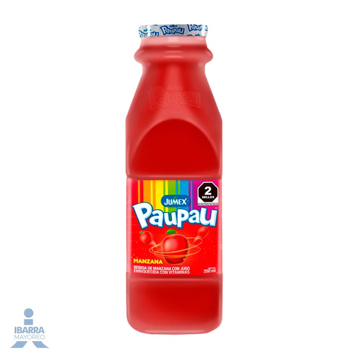 Bebida Pau Pau Manzana 250 ml