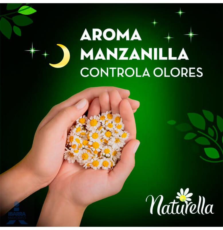 Toalla Panty Protector Naturella 40 pzas.