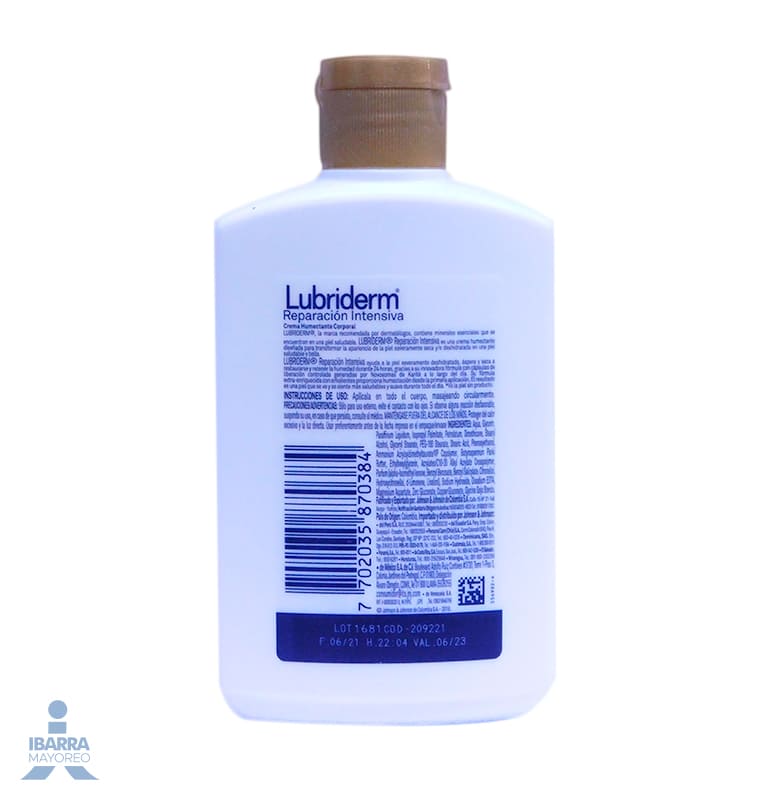 Crema Lubriderm Reparación Intensiva 200 ml