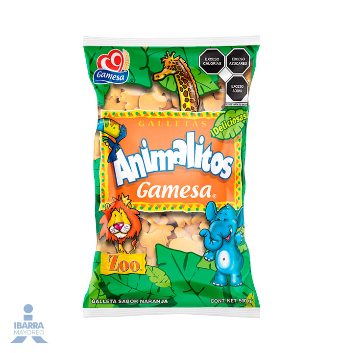 Galletas Gamesa Animalitos 500 g