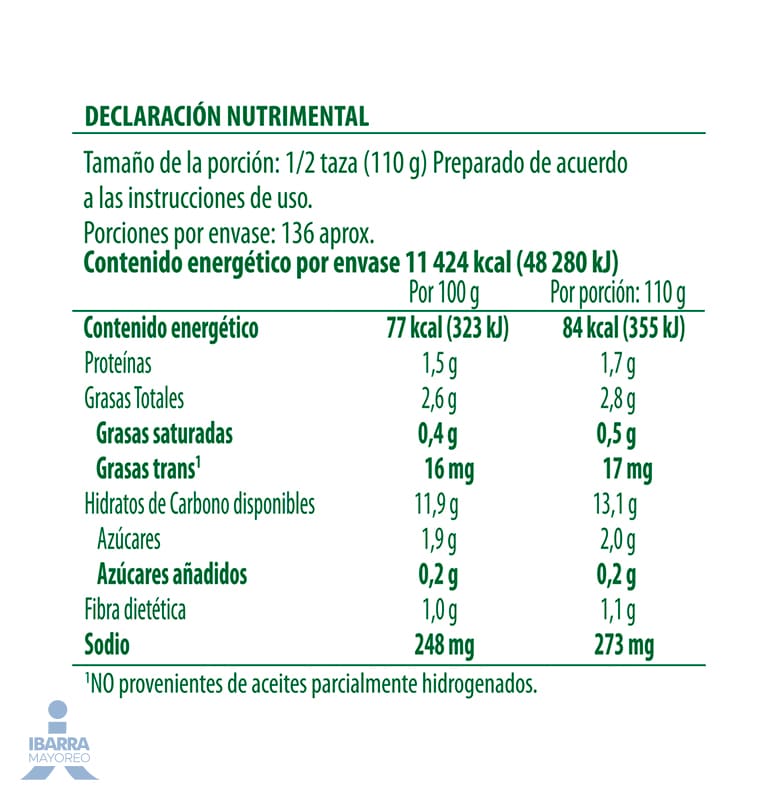 Knorr Professional Puré de Papa Receta Completa 3 kg