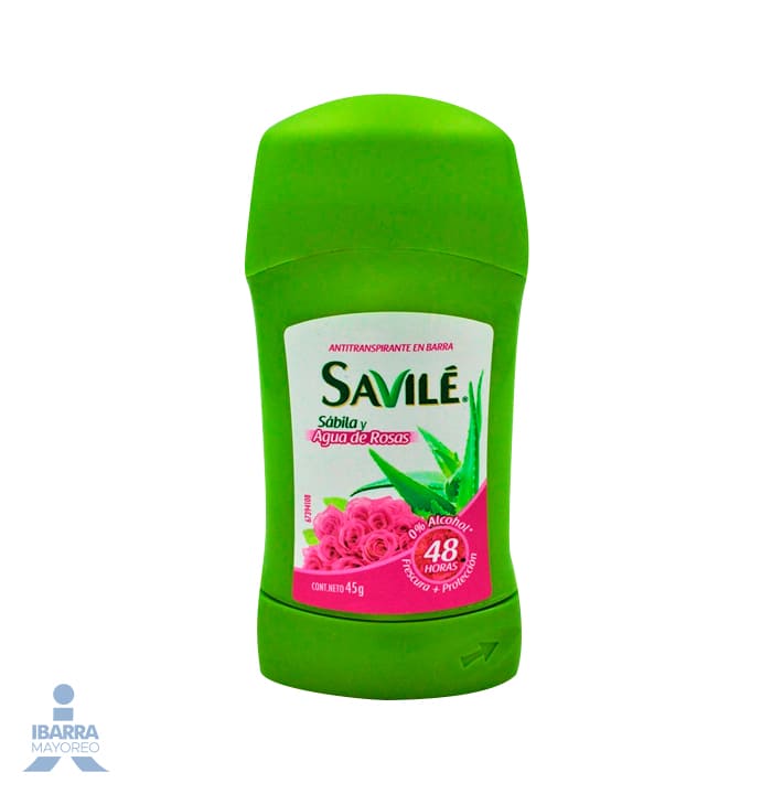 Desodorante Savilé Agua de Rosas stick 45 g