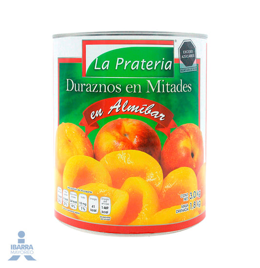 Durazno La Pratería Mitades 3 kg