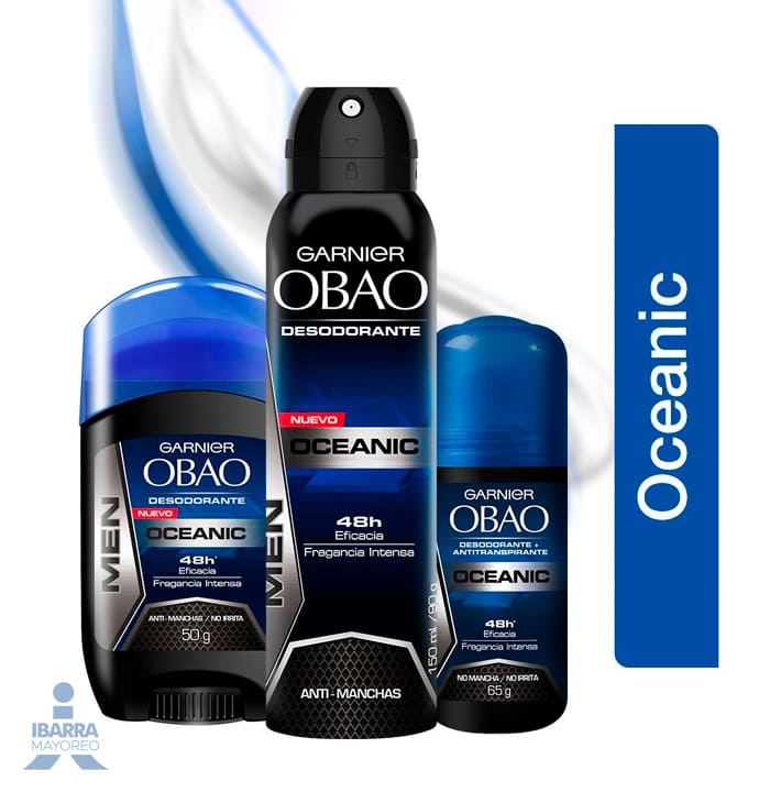 Desodorante Obao Hombre Oceanic Aerosol 150 ml