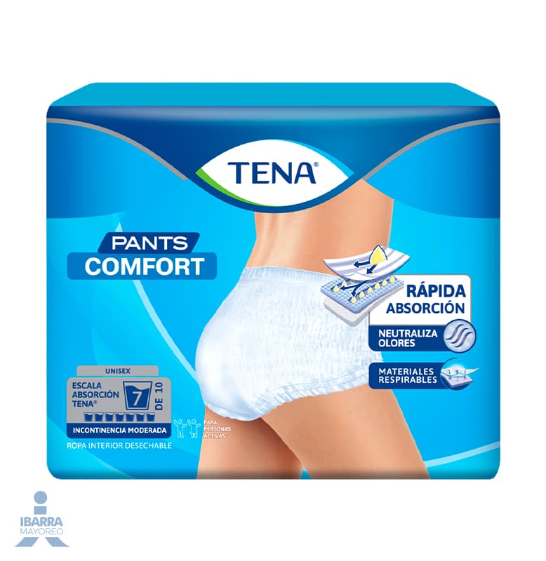 Pañal TENA Adulto Pants Mediano 13 Pzas