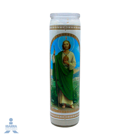 Veladora Luz Eterna Fama San Judas Tadeo