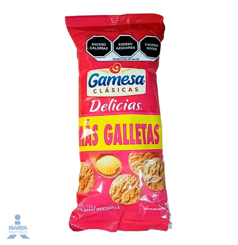 Galletas Gamesa Delicias 153 g
