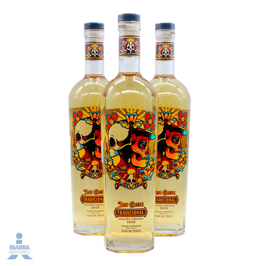 Tequila Cuervo Tradicional Reposado Calavera 750 ml