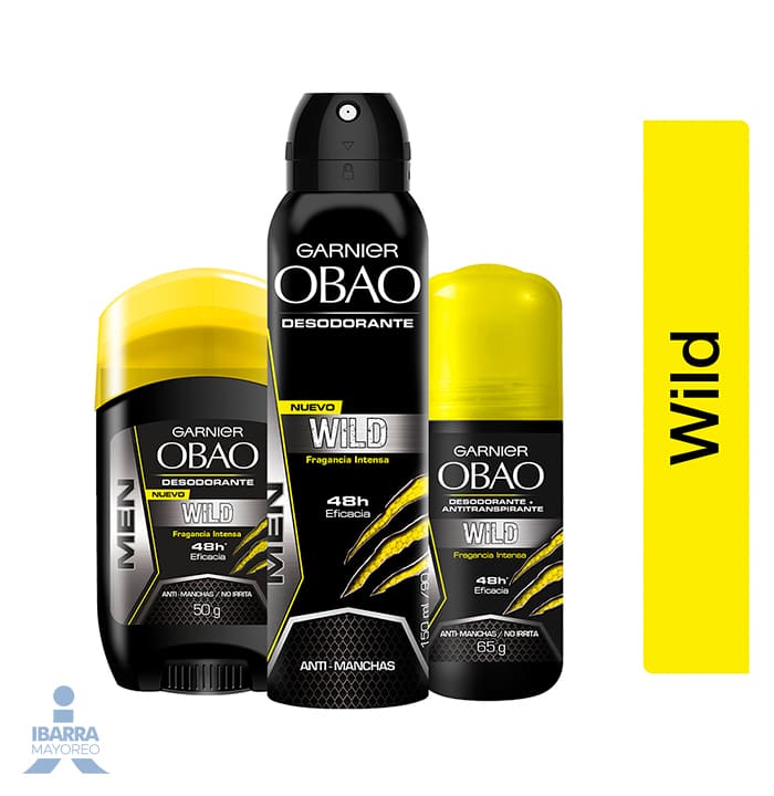 Desodorante Obao Hombre Wild Roll On 65 g