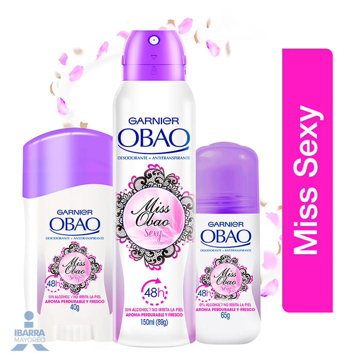 Desodorante Obao Mujer Miss Sexy Roll On 65 g
