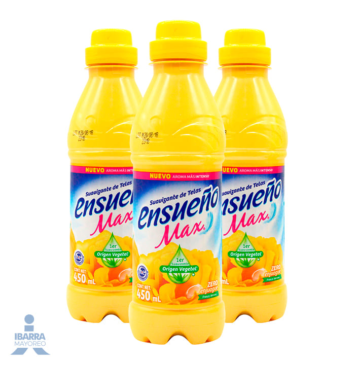 Suavizante Ensueño Max Fresco Verano 450 ml