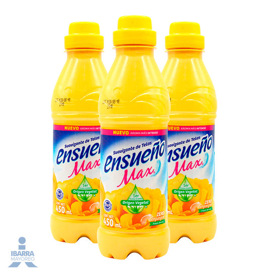 Suavizante Ensueño Max Fresco Verano 450 ml