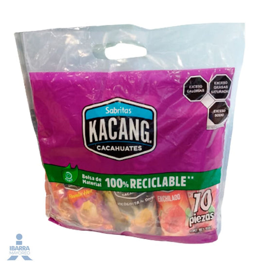 Sabritas Cacahuate Kacang Surtido 10 pzas.