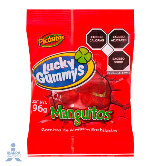 Gomitas Lucky Gummys Manguitos 96 g