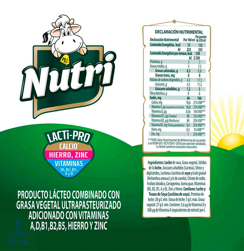 Producto Lácteo Nutri 1 L