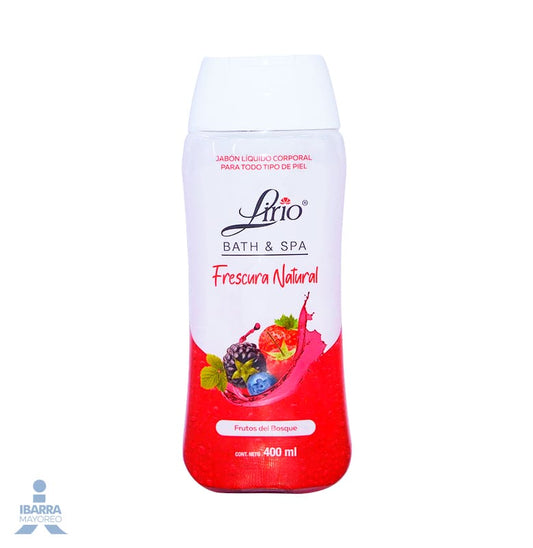 Jabón de tocador Lirio Frutos del Bosque líquido 400 ml