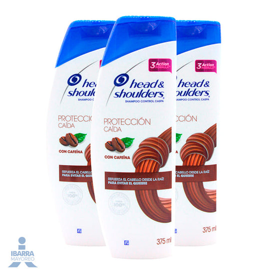 Shampoo Head & Shoulders Protección Caída 375 ml