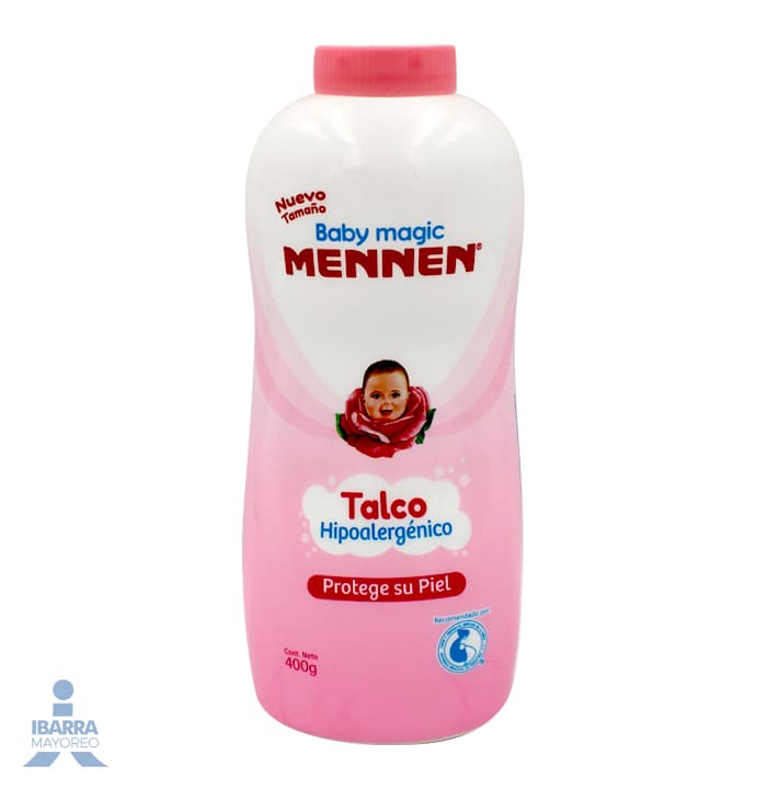 Talco para Bebé Mennen Rosa 400 g