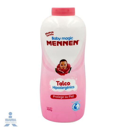 Talco para Bebé Mennen Rosa 400 g
