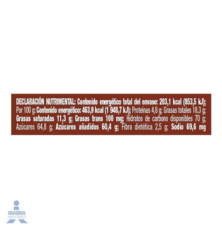 Chocolate con Leche m&m Confitado 6/42.5 g