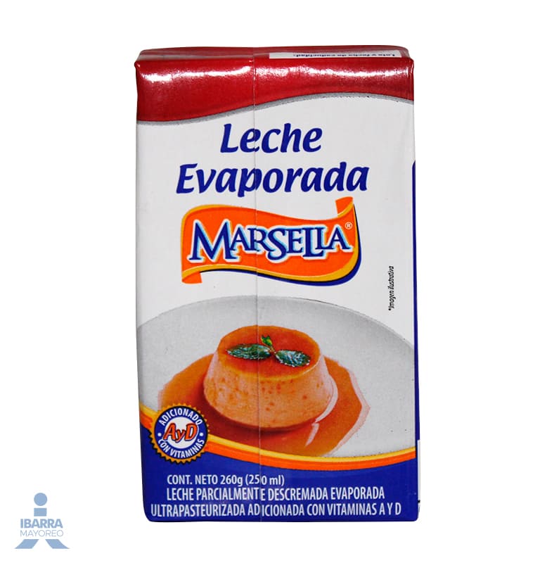 Leche Marsella Evaporada 250 ml