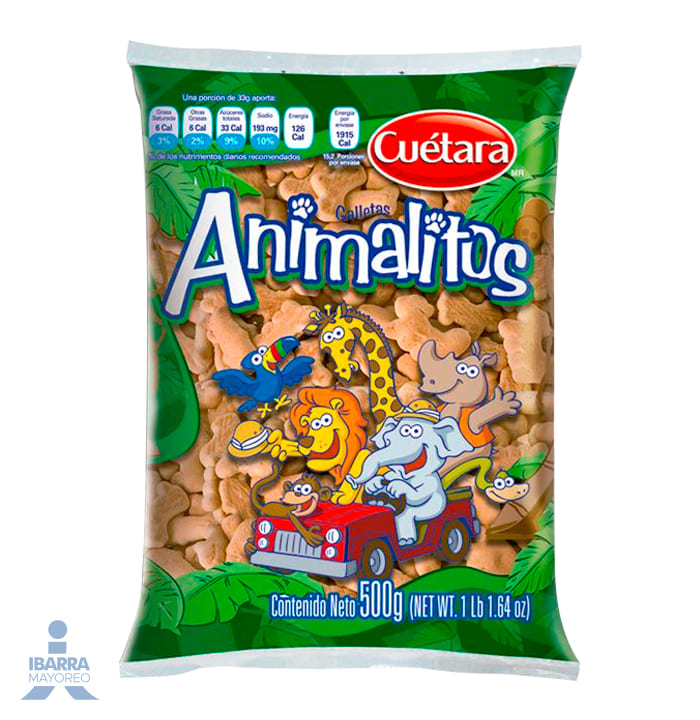 Galletas Cuétara Animalitos 500 g