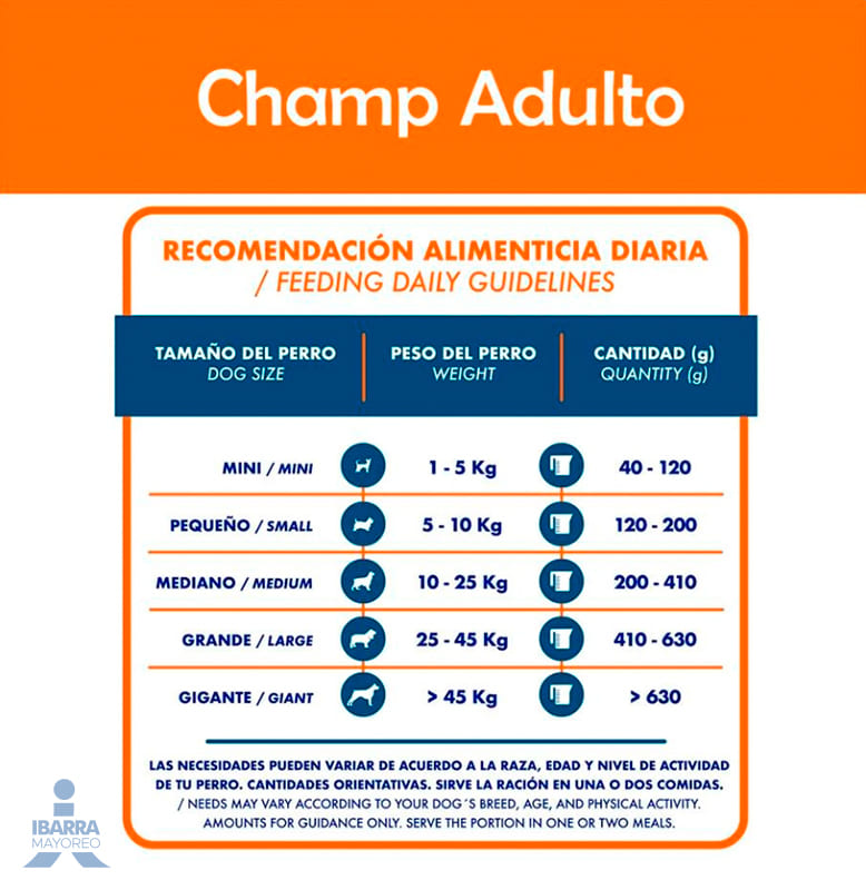 Alimento Champ Adulto Res 500 g
