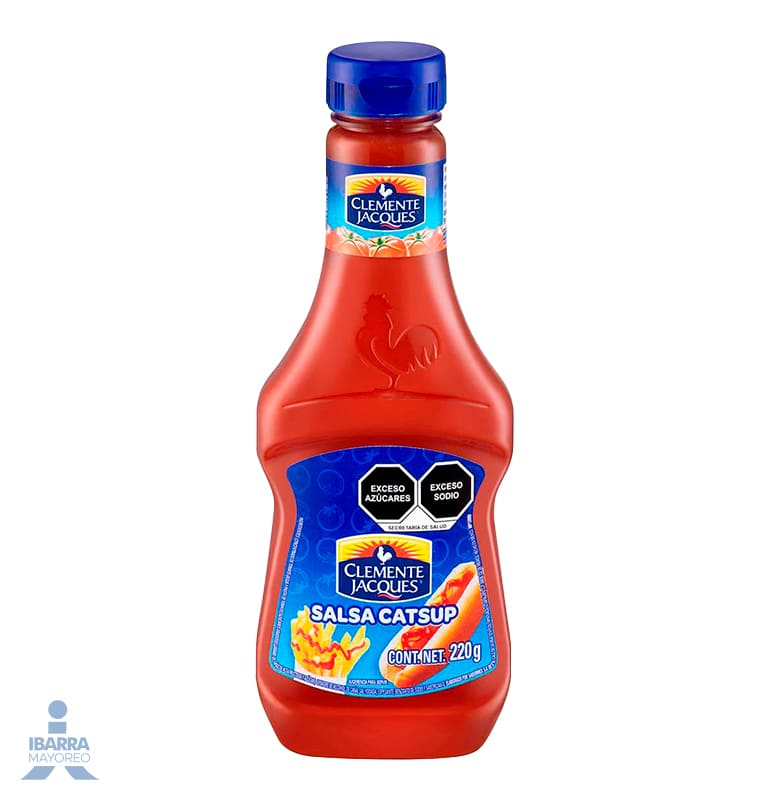 Salsa Cátsup Clemente Jacques Squeezable 220 g