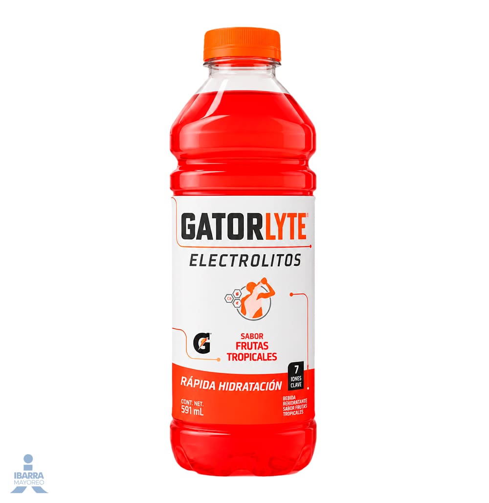 Bebida Gatorlyte Frutas Tropicales 591 ml