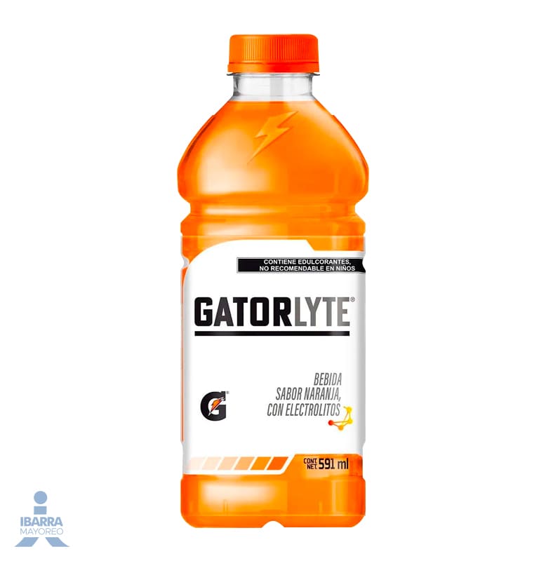 Bebida Gatorlyte Naranja 591 ml