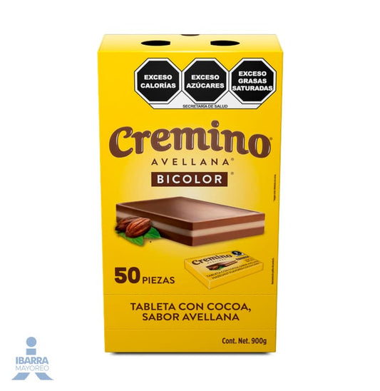 Praliné Cremino Bicolor Cocoa Avellana 50 pzas.