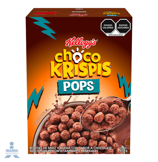 Cereal Kelloggs Choco Krispis Pops 470 g