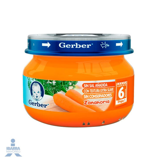 Gerber Colado Zanahoria Etapa 1 71 g