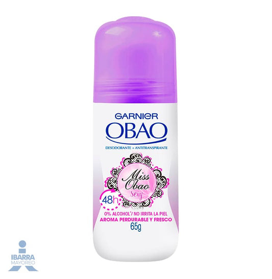 Desodorante Obao Mujer Miss Sexy Roll On 65 g