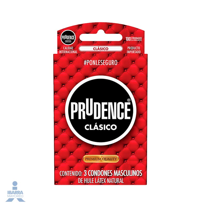 Preservativo Prudence Clásico 3 pzas.