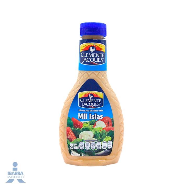 Aderezo Clemente Jacques Mil Islas 237 ml