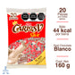 Chocolate Carlos V Stick Blanco bolsa con 20 piezas 8 g c/u