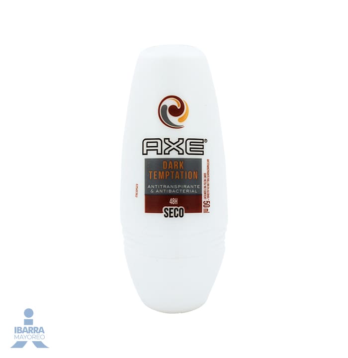 DESODORANTE AXE DARK TEMPTATION HOMBRE ROLL ON 53 GR.