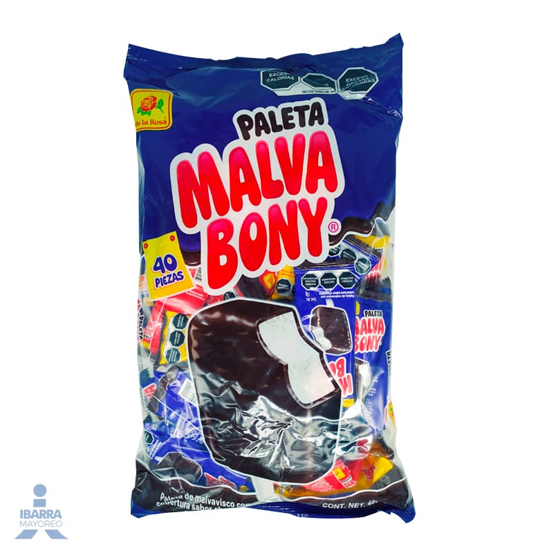 Paleta de la Rosa Malva Bony 40 pzas.
