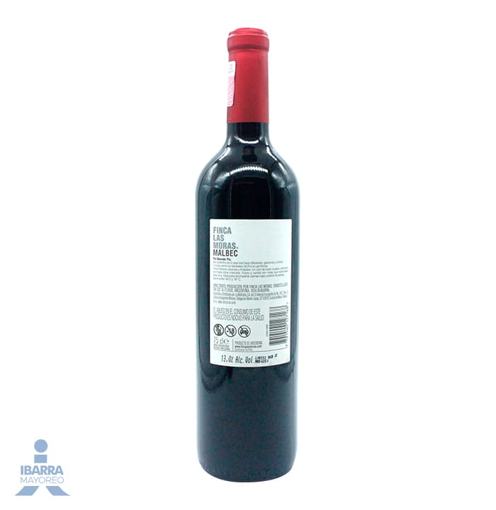 Vino Tinto Finca Las Moras Malbec 750 ml